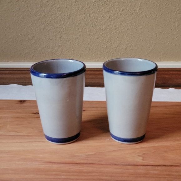 Kitchen Vintage Wildlife Stoneware Juice Glasses Poshmark